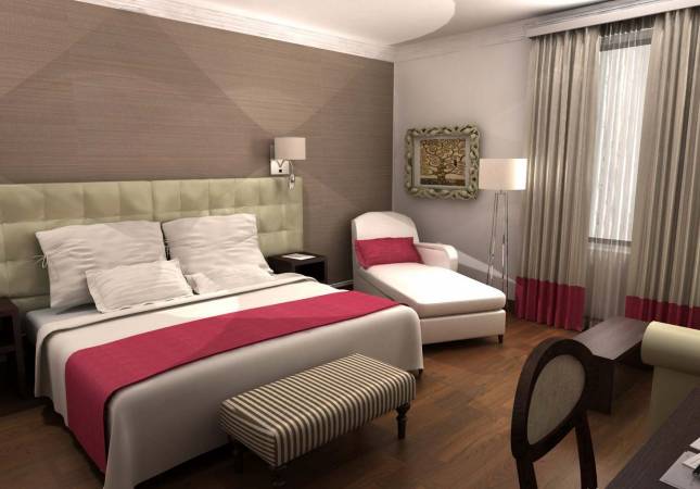 Románticas habitaciones en Balneario Termas Pallares Hotel Termas. La mayor comodidad con los mejores precios de Zaragoza